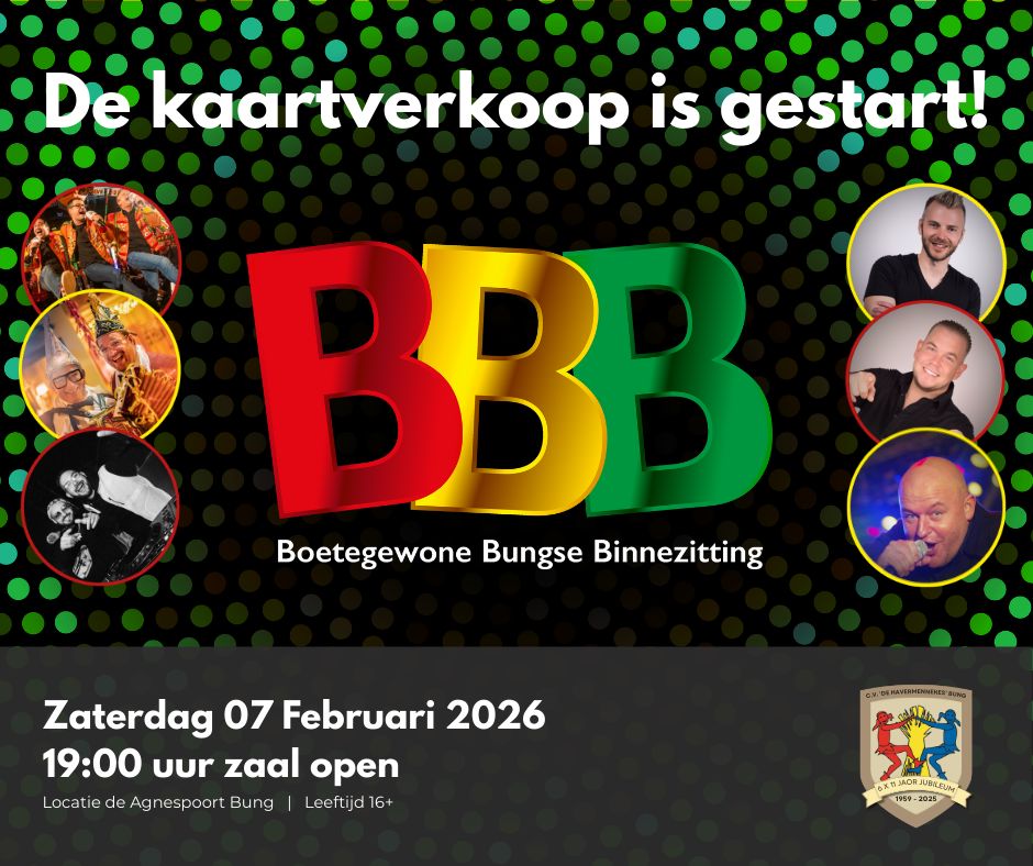 Bestelpagina BBB kaarten